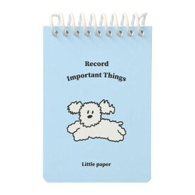 ブランチブラザー リングメモ 文房具 メモ帳 ミニ いぬ コアラ アニマル ロマネ リトルペーパー 韓国 雑貨 キャラクター おしゃれ かわいい ギフト プレゼント