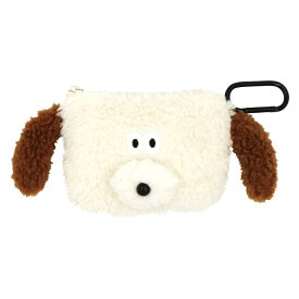 ブランチブラザー カードポーチ カラビナ付き バニー パピー うさぎ 犬 韓国 雑貨 ロマネ ICカード 小銭入れ 小物入れ キャラクター かわいい ギフト プレゼント 再入荷