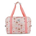 ポール ＆ ジョー アクセソワ 折りたたみボストンバッグ ジプシー＆ヌネット / ピンク エコバッグ サブバッグ 旅行 カバン 鞄 バッグ ヌネット ネコ 猫 ねこ ポールアンドジョー PAUL&JOE おしゃれ かわいい ギフト プレゼント ブランド
