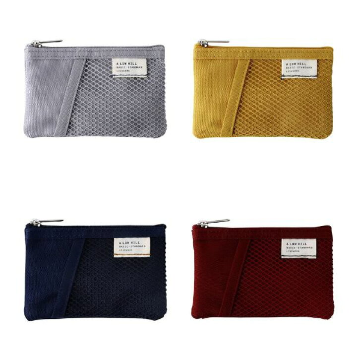 楽天市場 メッシュポケットミニポーチ バッグインバッグ ペンケース 筆箱 小物入れ インナーケース リモートワーク 韓国 おしゃれ 撥水 小物 収納 Livework ライブワーク Online Mark S 手帳 雑貨