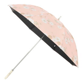 ポール ＆ ジョーアクセソワ 遮光長傘 UVカット機能付き 晴雨兼用 クリザンテーム・ピンク