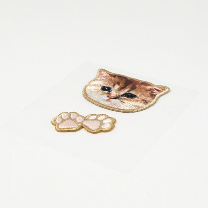楽天市場 ポールアンドジョー 刺繍ステッカー ワッペン シール ヌネット モカ ポール ジョー ラ パペトリー マークス 猫 ねこ Online Mark S 手帳 雑貨