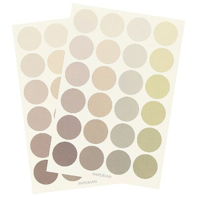 楽天市場 カラーパレットステッカー シール ライフログ カラフル パステルカラー デコレーション 韓国 文具 おしゃれ かわいい Paperian ぺーパーリアン Online Mark S 手帳 雑貨