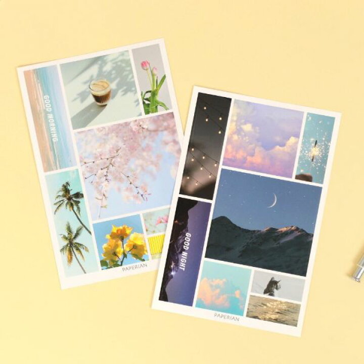 楽天市場 ステッカーセット 8枚入 シール ライフログ アイコン デコレーション 韓国 文具 おしゃれ かわいい Paperian ぺーパーリアン Online Mark S 手帳 雑貨