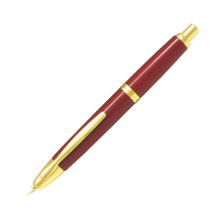楽天市場】キャップレス万年筆 M 中字 万年筆 ノック式 パイロット 
