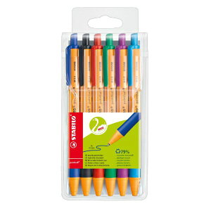 |Cg{[ 6FZbg {[y CN 0.5mm mbN \tgObv/STABILO(X^r) y hCc  ₷ ML d wZ ItBXp Vv O[ 