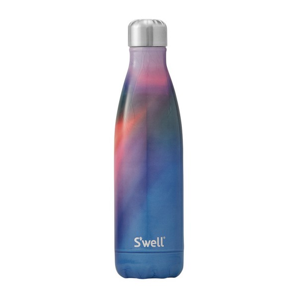 おしゃれな水筒 S'wellボトルで毎日を豊かな気分で過ごす ボトル 17oz 500ml S'well スウェル レインボーオンブレー オーロラ OUTLET SALE キッチン用品 プレゼント Swell ステンレス 半額 ギフト 水筒
