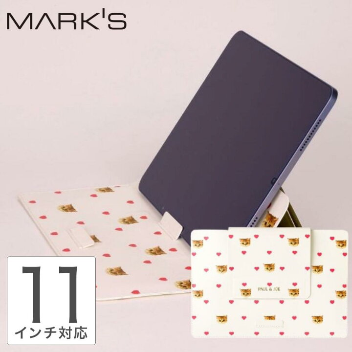 楽天市場】ポールアンドジョー タブレットスタンド付 スリーブケース 