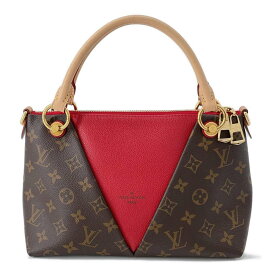 ルイヴィトン ハンドバッグ モノグラム VトートBB M43966 LOUIS VUITTON 2wayショルダーバッグ レッド 【安心保証】 【中古】 ルイ・ヴィトン モノグラム バッグ レディース LOUIS VUITTON BAG 中古