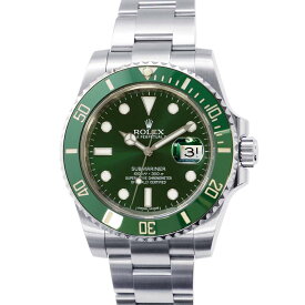 ロレックス サブマリーナ 116610LV ROLEX 腕時計 グリーン文字盤 【安心保証】 【中古】 ロレックス サブマリーナ ROLEX ロレックス 中古