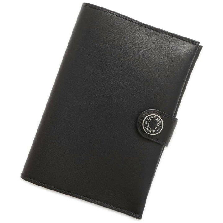 楽天市場】エルメス パスポートケース RMS ブラック/シルバー金具 