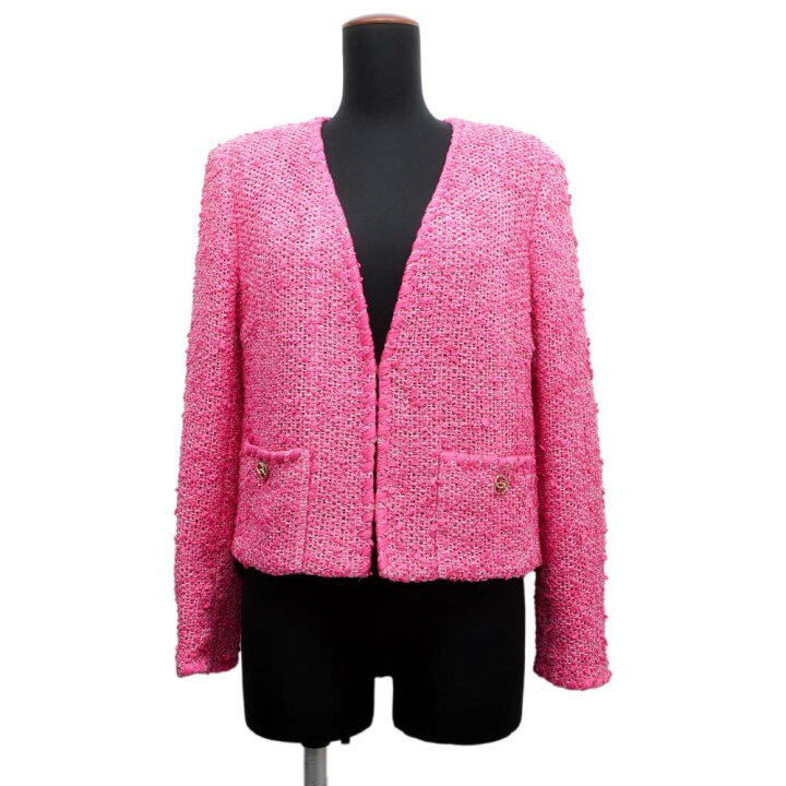 楽天市場】シャネル ジャケット ツイード ココマーク レディースサイズ  