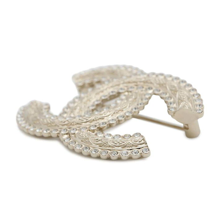 楽天市場】シャネル ブローチ ココマーク ラインストーン A22 K CHANEL  