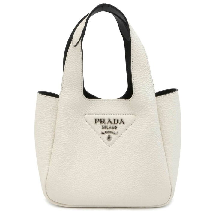 楽天市場】プラダ ハンドバッグ ロゴ レザー 1BA349 PRADA バッグ ミニ 