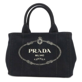 プラダ トートバッグ カナパ CANAPA 2way 1BG439 PRADA バッグ ハンドバッグ デニムキャンバス ショルダーバッグ 【安心保証】 【中古】 プラダ バッグ プラダ レディース PRADA BAG 中古