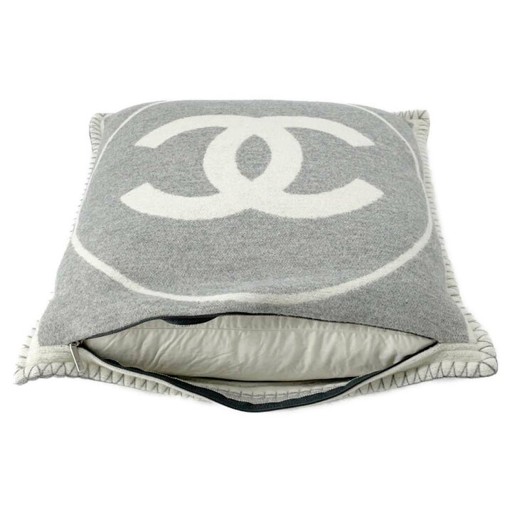 楽天市場】シャネル クッション サークルロゴ ダブルフェイス ココ  