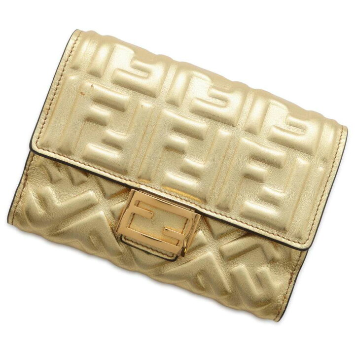 楽天市場】フェンディ 二つ折り財布 エンボス FF 8M0419 FENDI 財布  