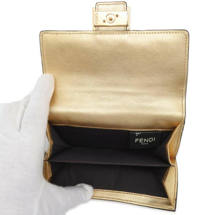 楽天市場】フェンディ 二つ折り財布 エンボス FF 8M0419 FENDI 財布 