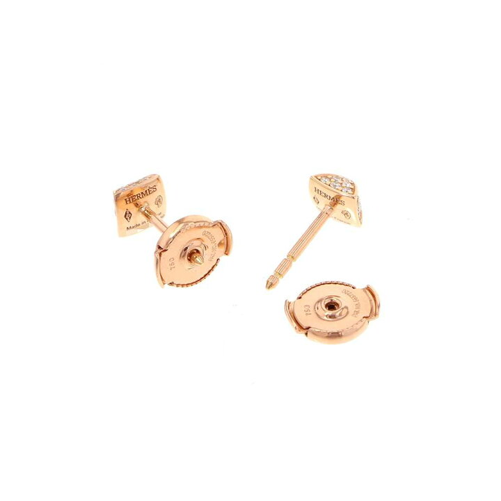 楽天市場】エルメス ピアス クルー・ドゥ・H ダイヤモンド 48P 0.02ct 