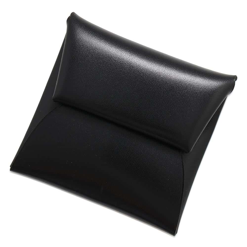 エルメス コインケース バスティア ブラック ボックスカーフ B刻印 HERMES 小銭入れ 【中古】 エルメス 財布 エルメス 小銭入れ HERMES WALLET
