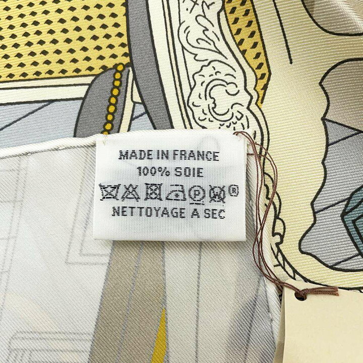 楽天市場】エルメス スカーフ カレ90 24番地のミステリー Mystere au  