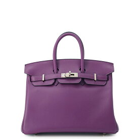 エルメス バーキン25 アネモネ/シルバー金具 スイフト Y刻印 HERMES Birkin ハンドバッグ 【安心保証】 【中古】 エルメス バーキン エルメス バッグ エルメス レディース HERMES Birkin HERMES BAG
