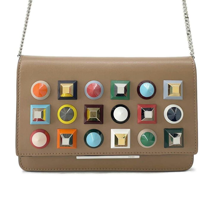 楽天市場】フェンディ チェーンウォレット マルチ スタッズ 8M0346  