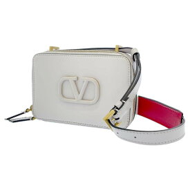 ヴァレンティノ・ガラヴァーニ ショルダーバッグ Vスリング カメラバッグ SW0B0F19HFB001 VALENTINO 白 【安心保証】 【中古】 ヴァレンティノ・ガラヴァーニ バッグ ヴァレンティノ・ガラヴァーニ レディース VALENTINO BAG