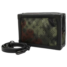 ルイヴィトン ショルダーバッグ レザー ナイロン カモフラージュ ソフトトランク M56428 LOUIS VUITTON メンズ 【安心保証】 【中古】 ルイ・ヴィトン バッグ ルイ ヴィトン メンズ LOUIS VUITTON BAG