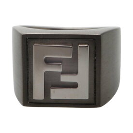 フェンディ リング FF ロゴ メタル サイズM FENDI 指輪 メンズ 【中古】 フェンディ 指輪 フェンディ メンズ FENDI RING