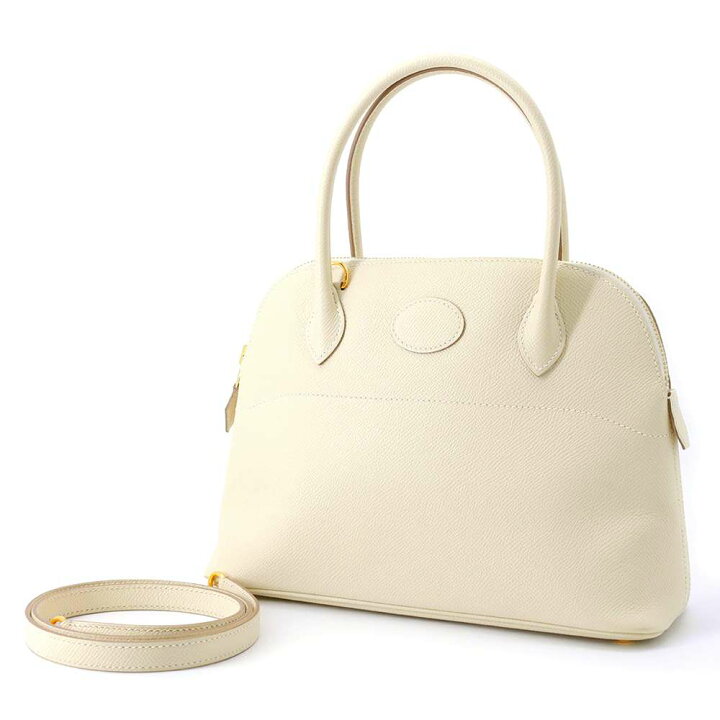 楽天市場】エルメス ハンドバッグ ボリード27 クレ/ゴールド金具 
