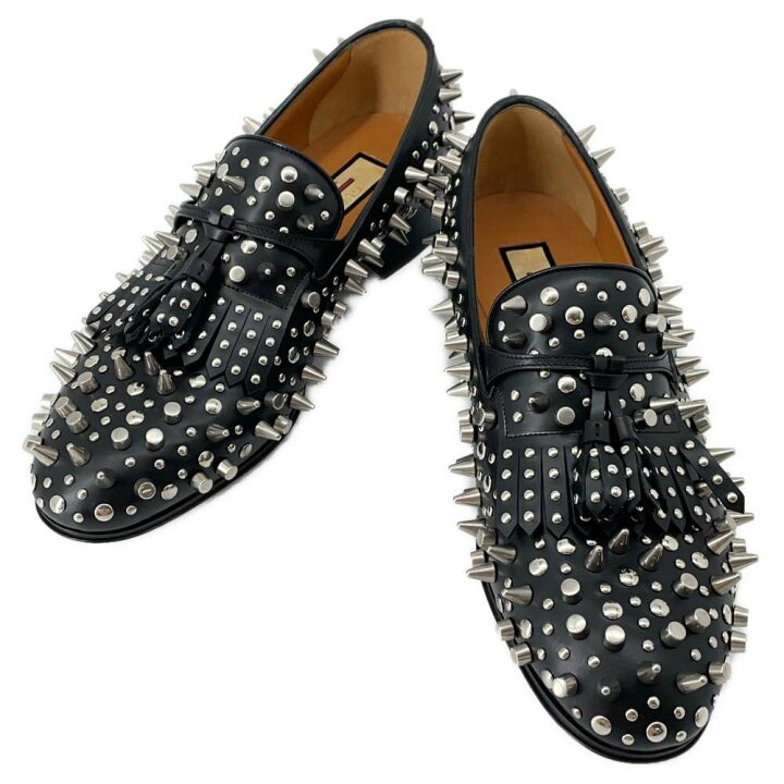 楽天市場】グッチ ローファー キルトタッセル スタッズ メンズサイズ8  