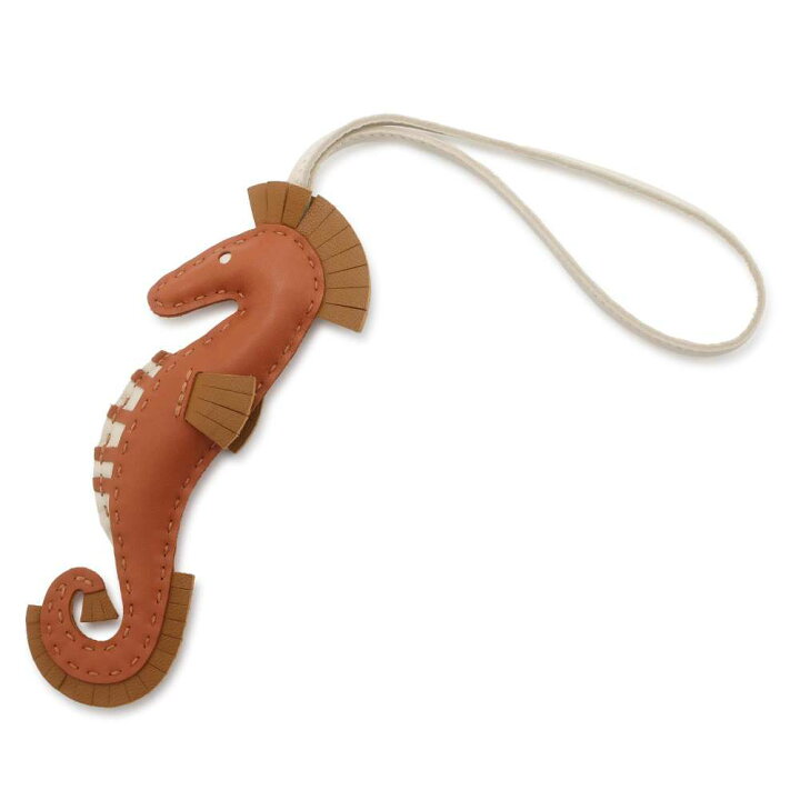 楽天市場】エルメス バッグチャーム イポ タツノオトシゴ ゴールド  