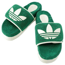 グッチ サンダル アディダスコラボ プラットフォーム GGコットン メンズサイズ9 702412 GUCCI adidas 靴 白 【中古】 グッチ サンダル グッチ メンズ GUCCI