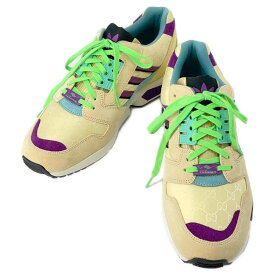 グッチ スニーカー アディダス コラボ ZX8000 GGロゴ トーション TORSION メンズサイズ9 721936 靴 【中古】 グッチ スニーカー グッチ メンズ GUCCI 中古