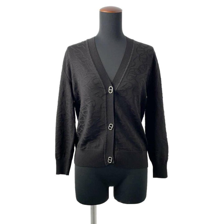 楽天市場】エルメス カーディガン Naoussa シェーヌダンクル シルク  