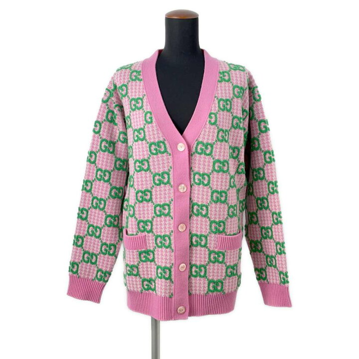 楽天市場】グッチ カーディガン GG ウール レディースサイズM 727110  