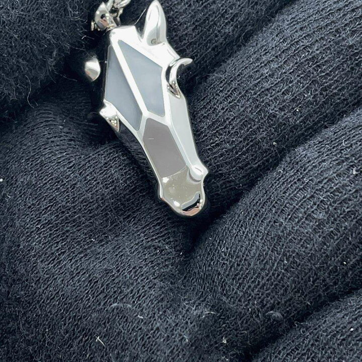 楽天市場】エルメス ネックレス デストリエ ホースヘッド メタル  