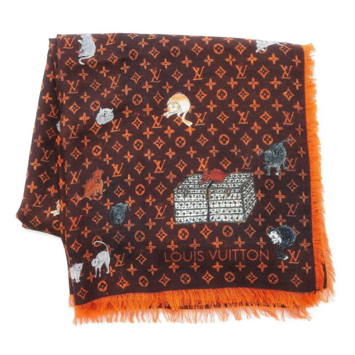 楽天市場】ルイヴィトン ストール キャットグラム モノグラム 大判  