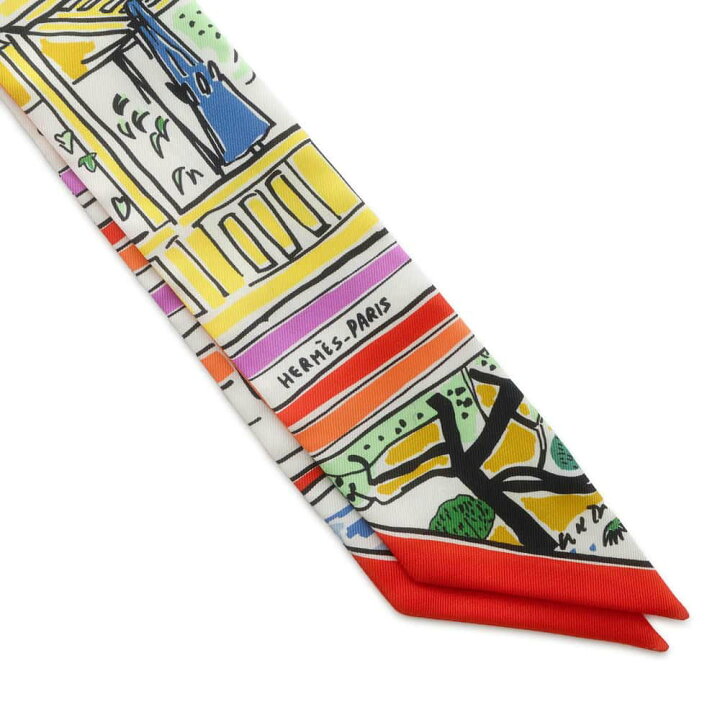 楽天市場】エルメス スカーフ ツイリー レイユール・デテ RAYURES D  