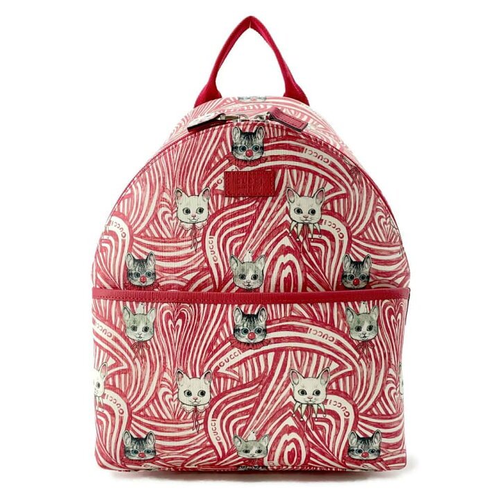 美品 チルドレン キッズ ヒグチユウコ リュック バッグ ねこ 猫（GUCCI  