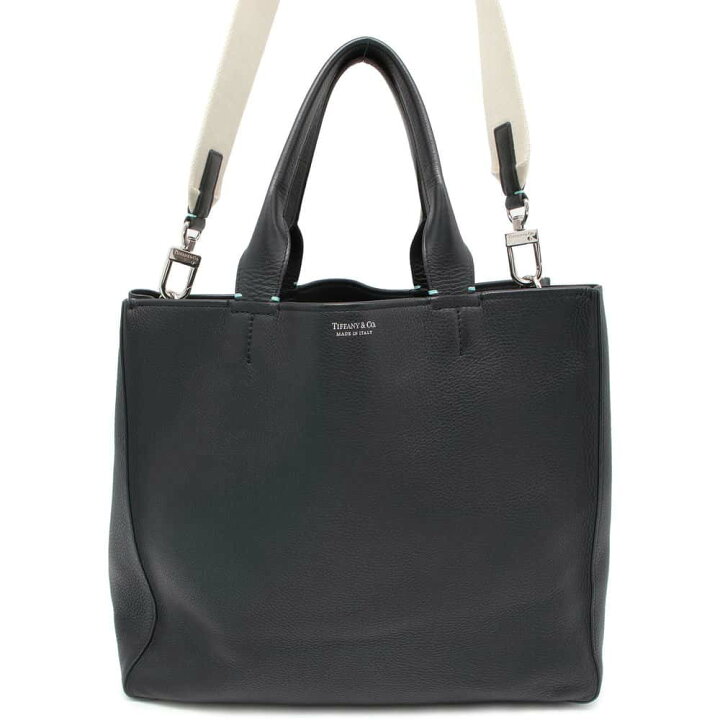 楽天市場】ティファニー トートバッグ レザー Tiffany&Co. 2way 