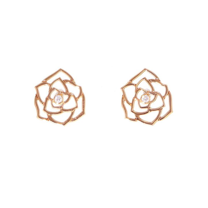 楽天市場】ピアジェ ピアス Piaget Rose イヤリング ダイヤモンド 2P  