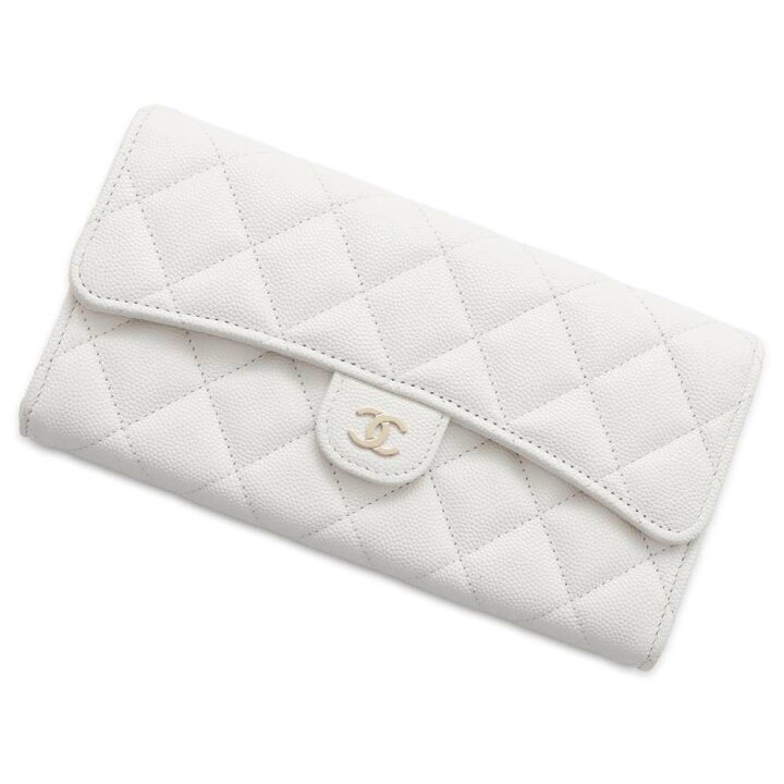 楽天市場】シャネル 長財布 クラシック ロング フラップ ウォレット  