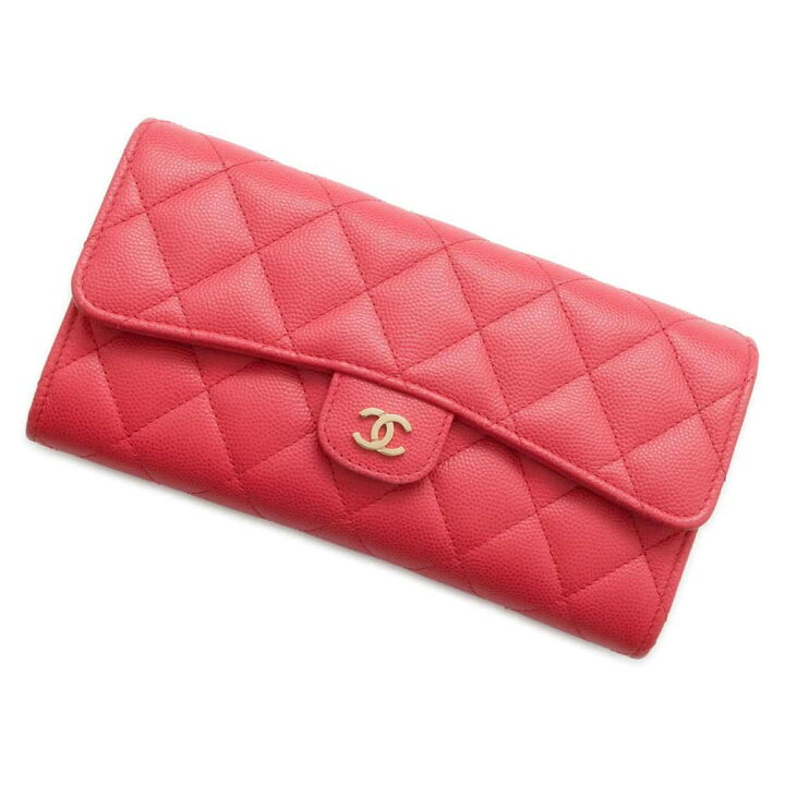 楽天市場】シャネル 長財布 マトラッセ ココマーク クラシック ロング  