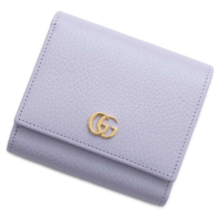 楽天市場】グッチ二つ折り財布 ダブルG ミディアム ウォレット レザー 