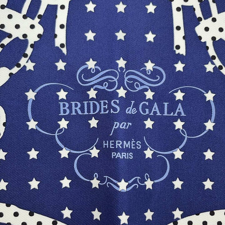 楽天市場】エルメス スカーフ カレ70 バンダナ フリル ブリッド・ドゥ  