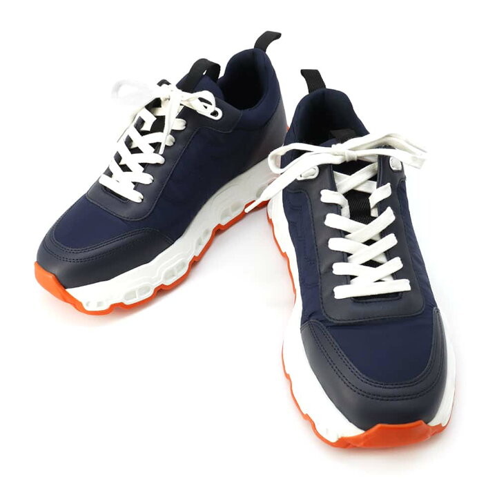 楽天市場】エルメス スニーカー インパルス ナイロン/レザー メンズ  