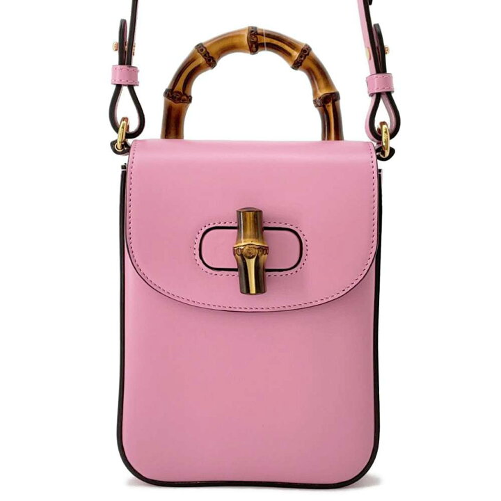楽天市場】グッチ ハンドバッグ バンブー レザー 702106 GUCCI 3way 