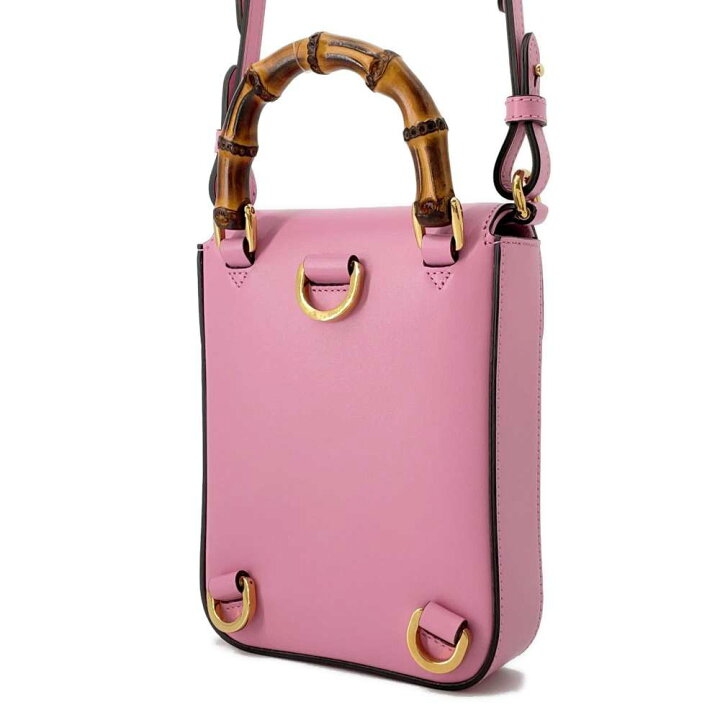楽天市場】グッチ ハンドバッグ バンブー レザー 702106 GUCCI 3way  